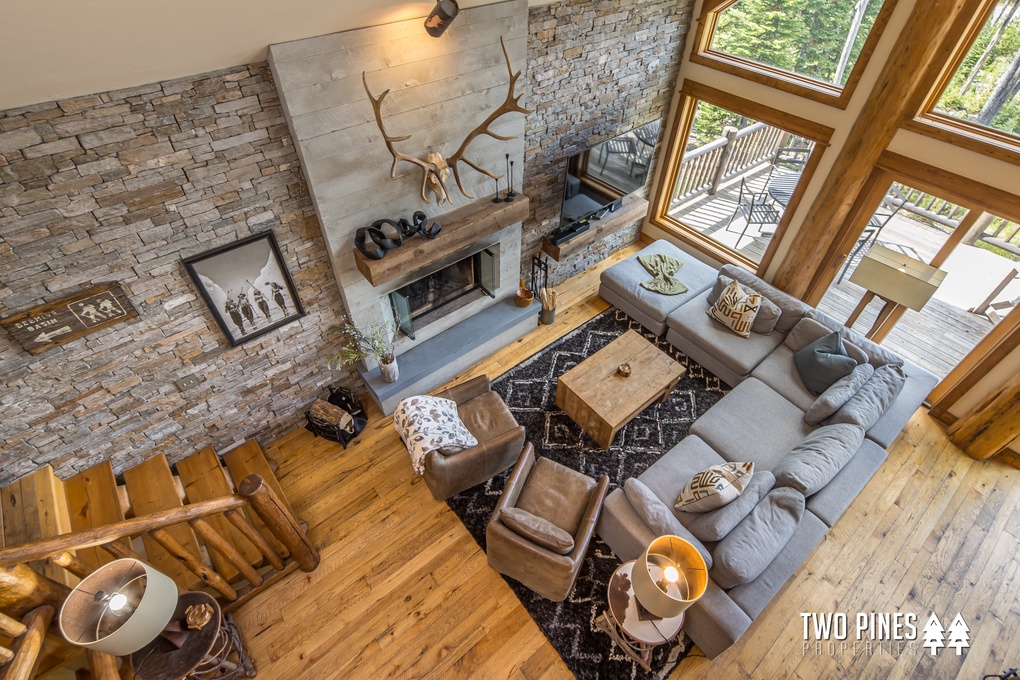 View of Great Room From Upstairs