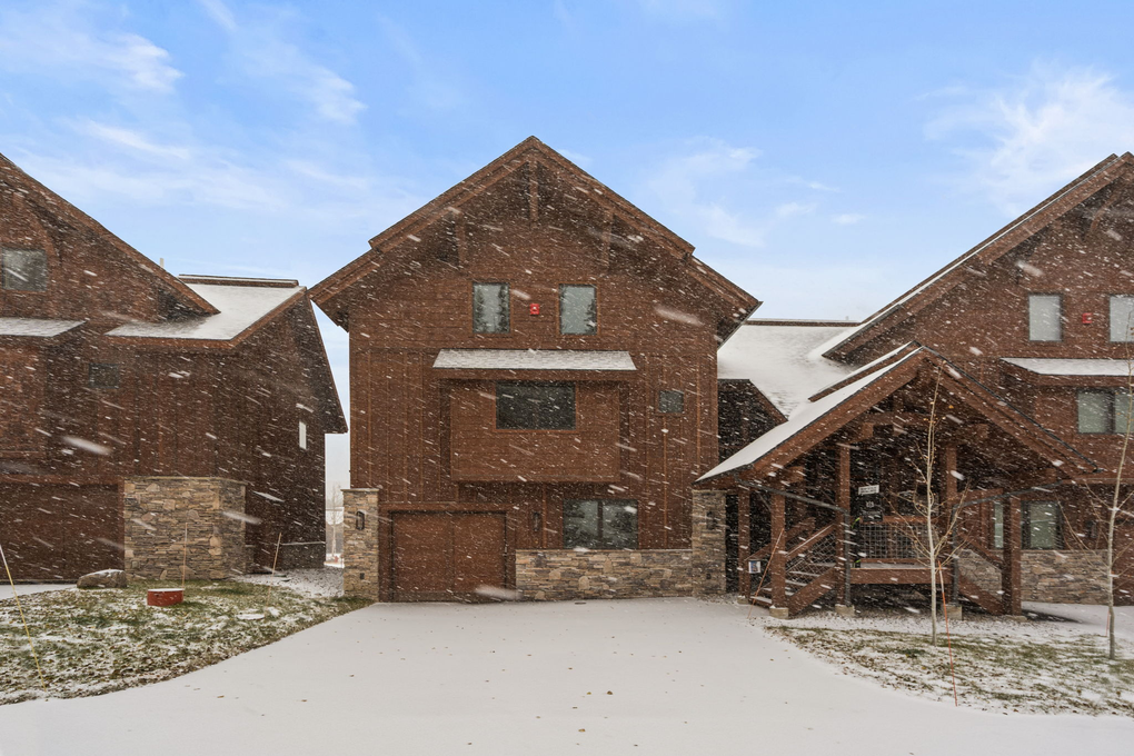 Front of the Townhome