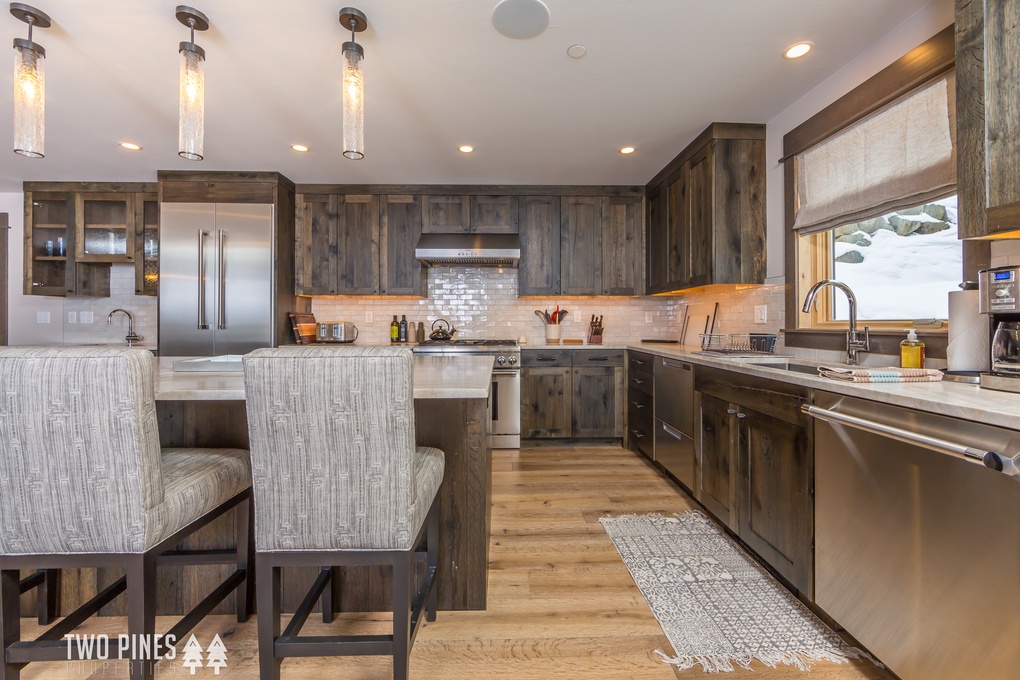 Kitchen with Bar Seating