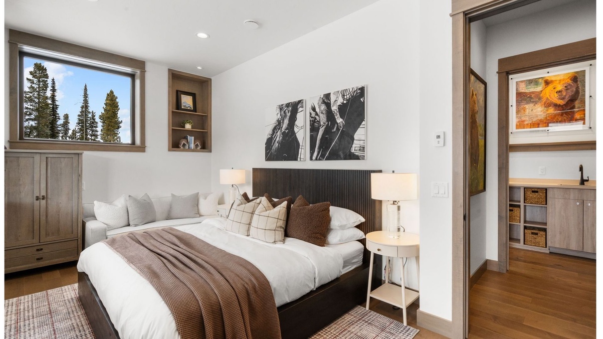Downstairs Left Guestroom 