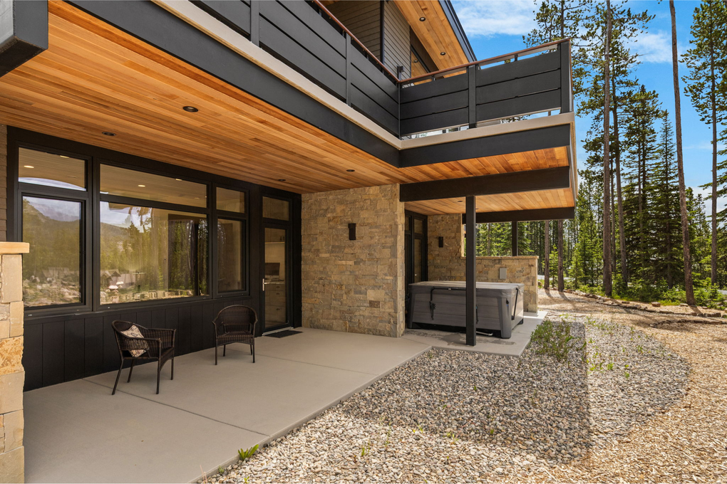 Downstairs Right Guest Bedroom Private Patio