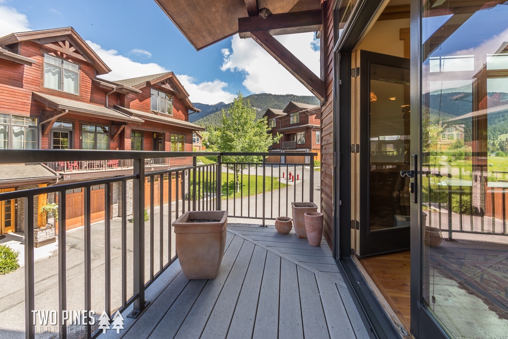 Access to Balcony from the Kitchen