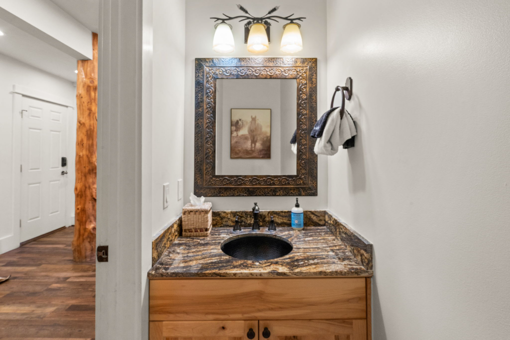 Half Bathroom Located in Entryway