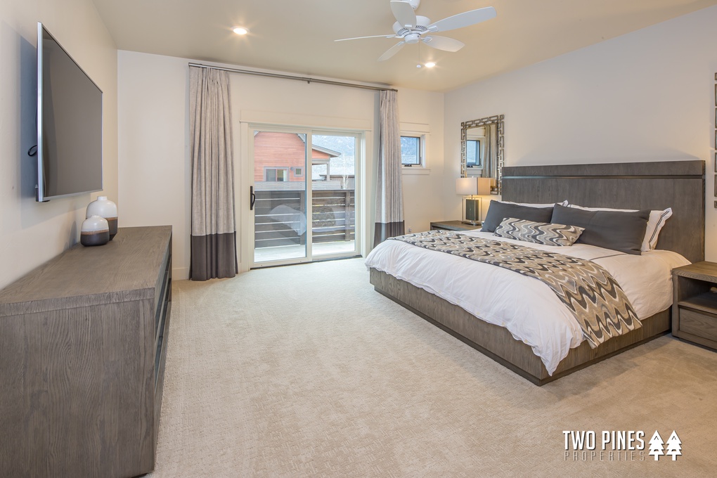 Primary Bedroom with Patio Access