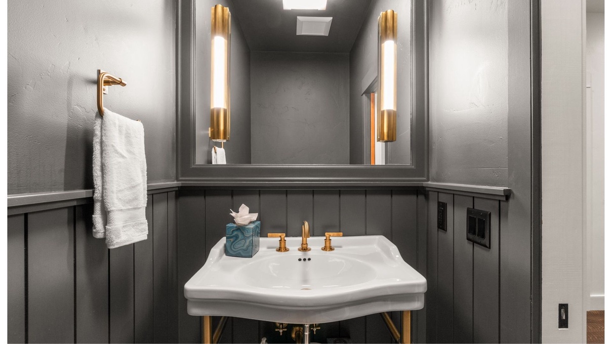 First Floor Half Bathroom