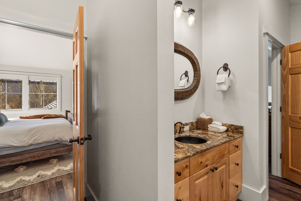 Upstairs Guest Bedroom 2 and Den Shared Full Bath