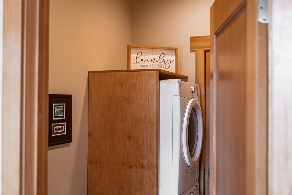 Laundry Room with Half Bath