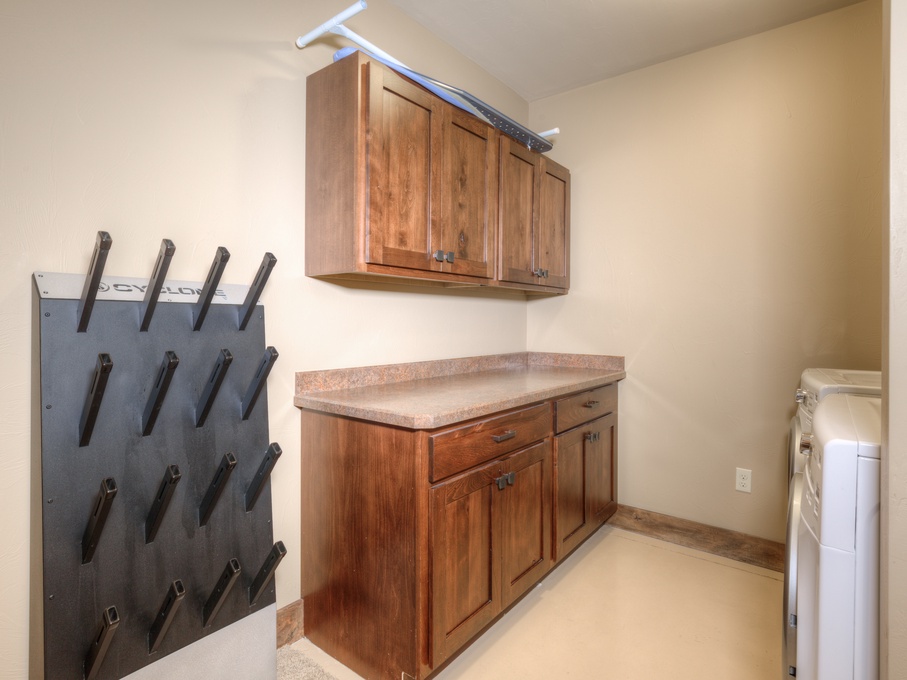 Laundry Room with Boot Dryer