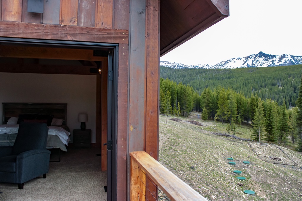 Primary Bedroom Balcony with Views