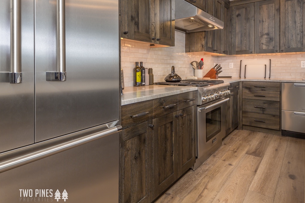 Kitchen with Stainless Steel Appliances