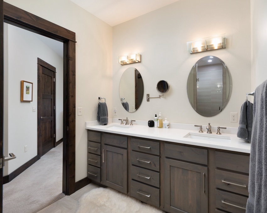 En Suite with Double Vanity and Shower