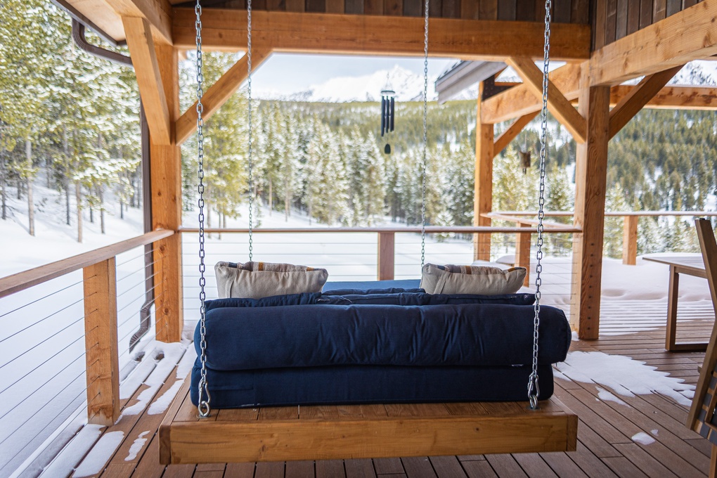 Porch swing with Day Bed