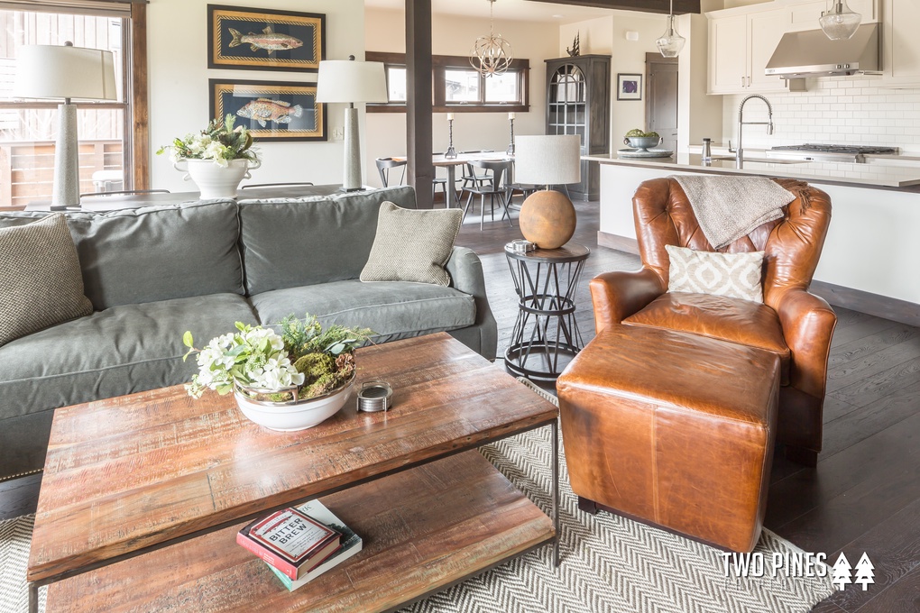 Beautifully Decorated Living Area