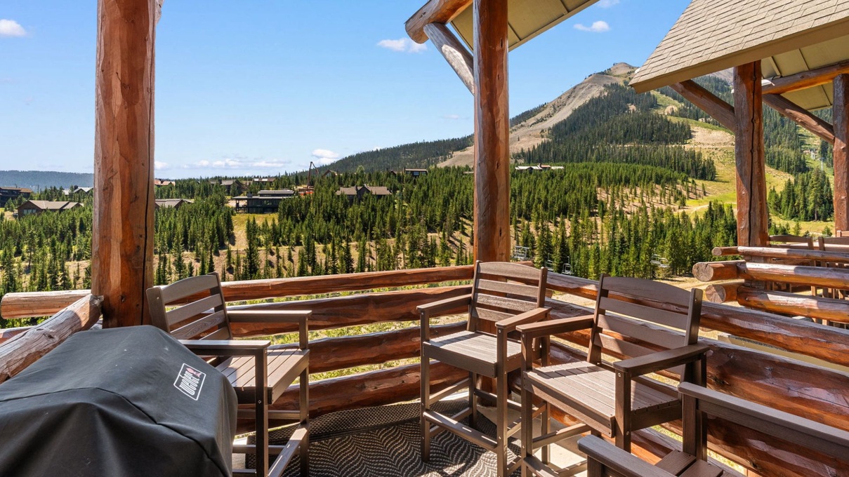 Balcony With A Grill