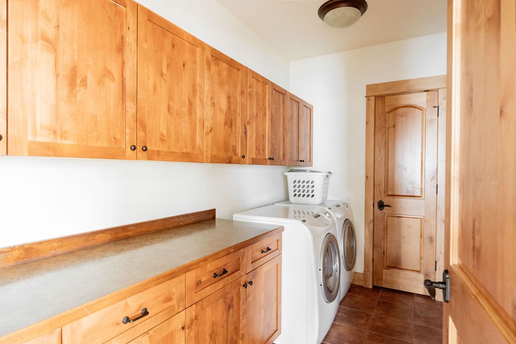 Laundry Room with washer and dryer