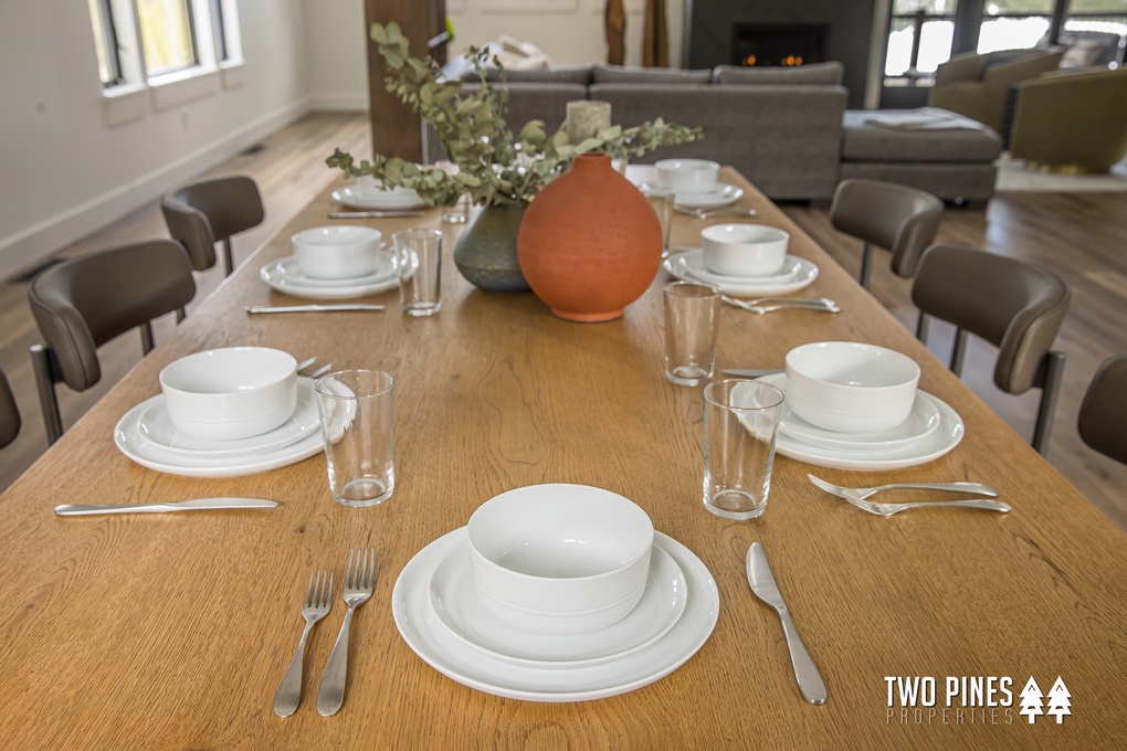 Dining Table with Seating for 8