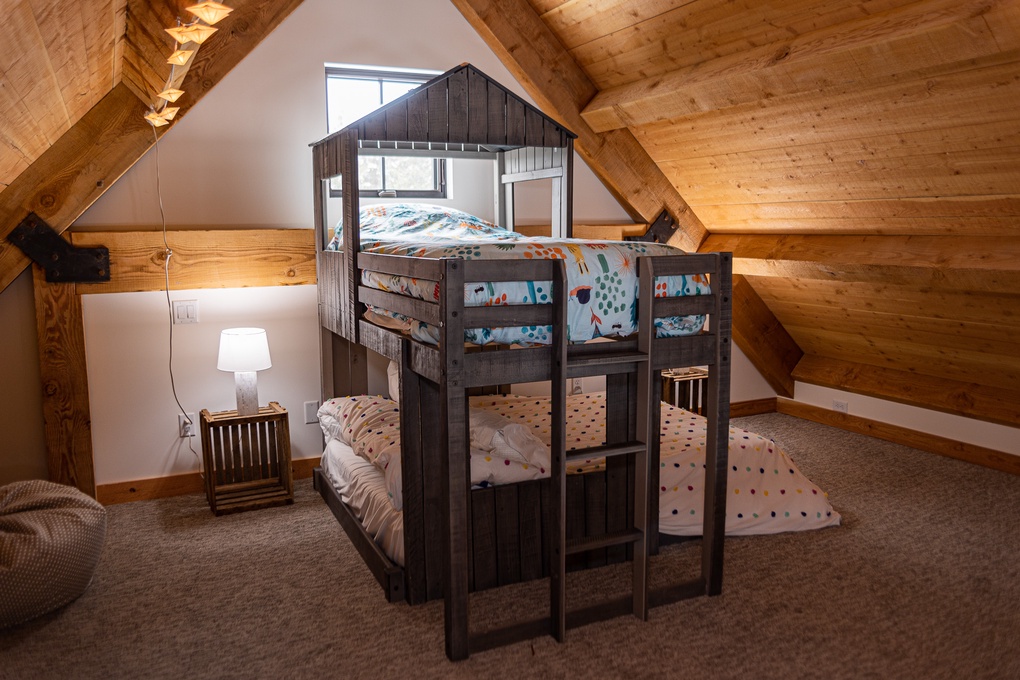 Loft with Twin over Queen Bunkbed