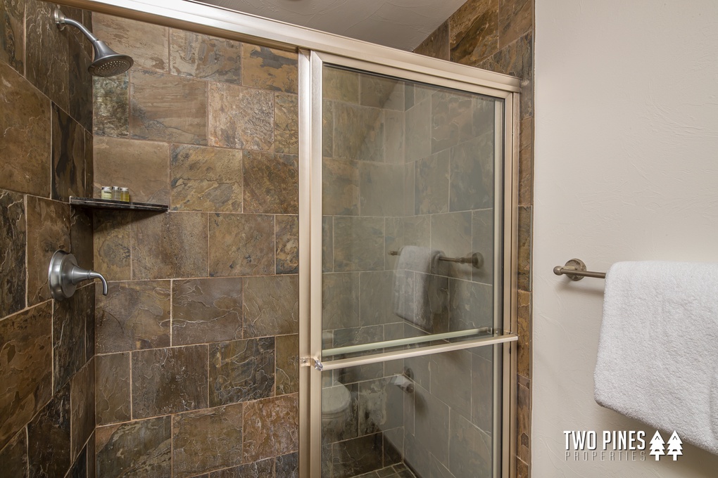 Shared Full Bathroom Walk-in Shower