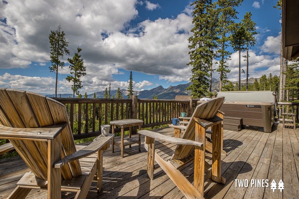 Deck with Seating