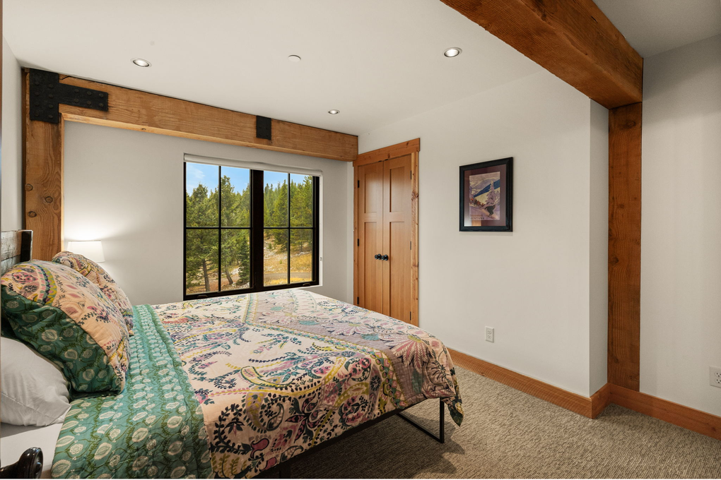 Upstairs Loft Left Guest Bedroom 3 - King Bed with En-Suite Full Bath