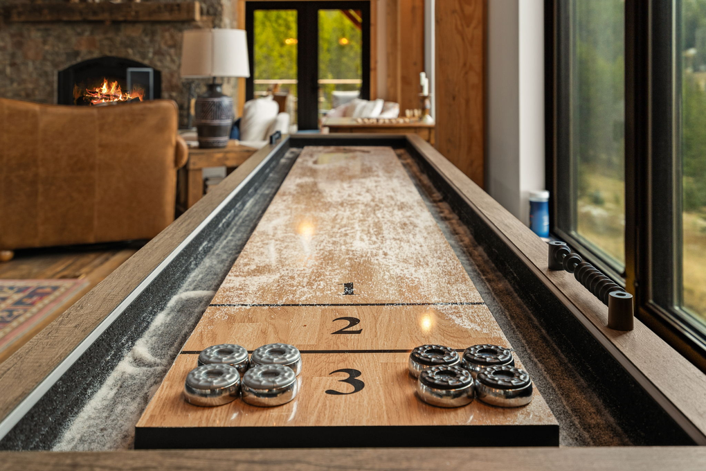 Shuffleboard in Main Living Area