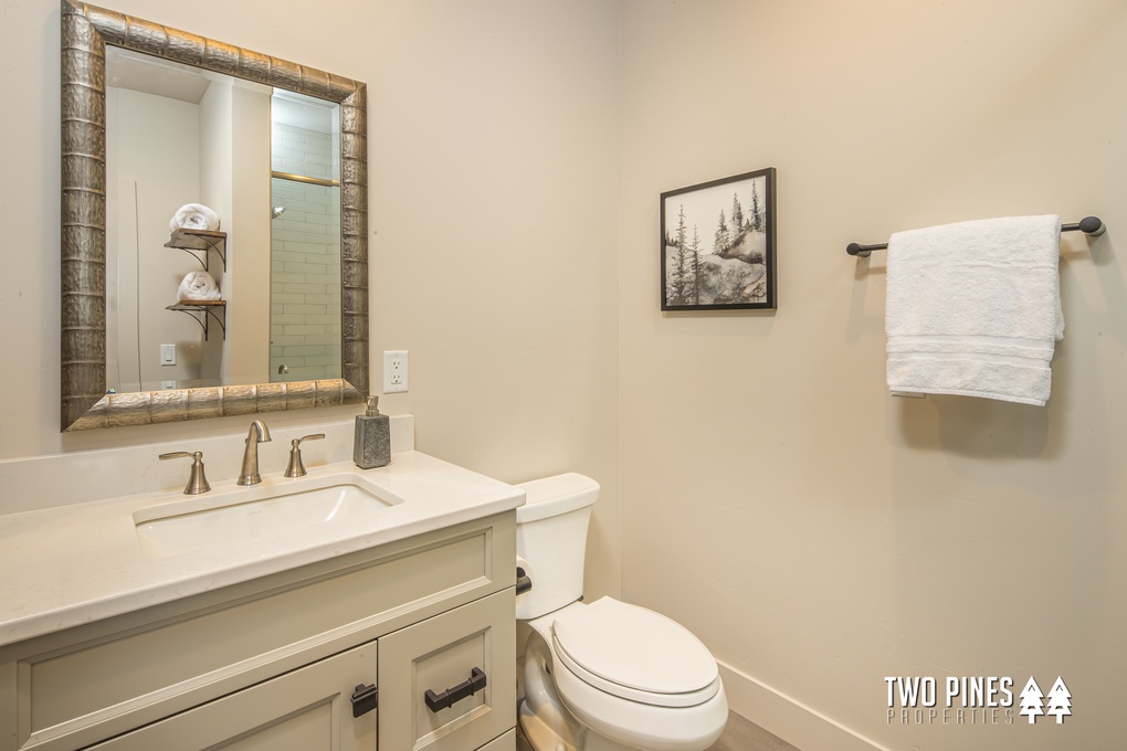 Guest en Suite with Tub/Shower Combo