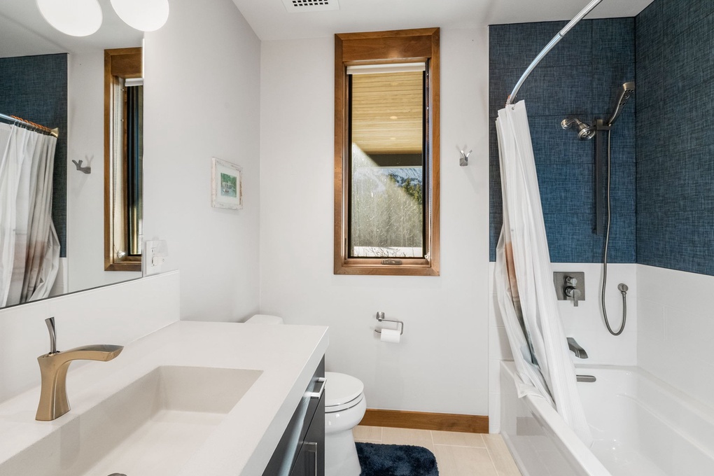Downstairs Hallway Full Bathroom - Tub/Shower Combo