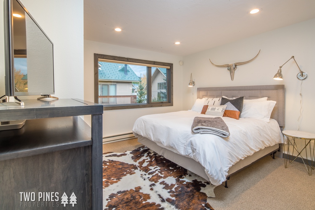 Primary Bedroom with King Size Bed