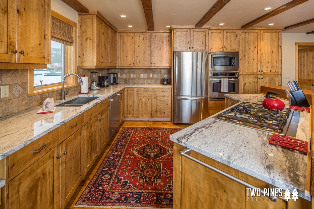 Kitchen with Stainless Steel Appliances