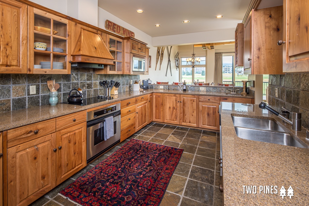 Beautiful Kitchen Stocked with All You Need