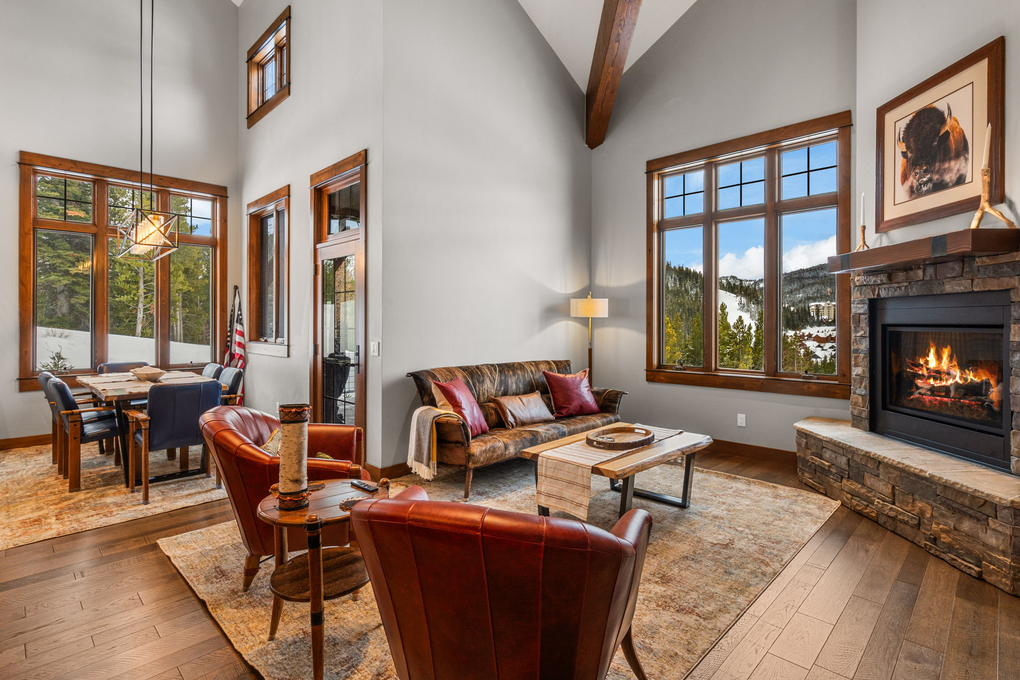 Open-Concept Living Area (second floor)