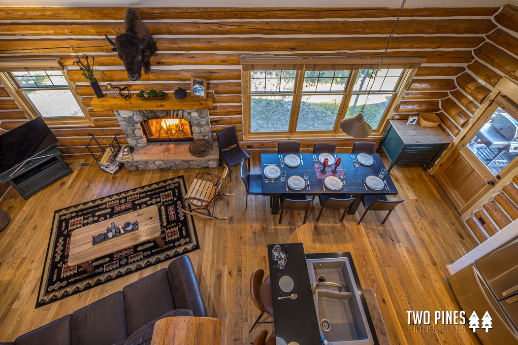 Open Concept Living Area