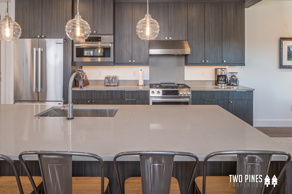 Kitchen with Bar Seating