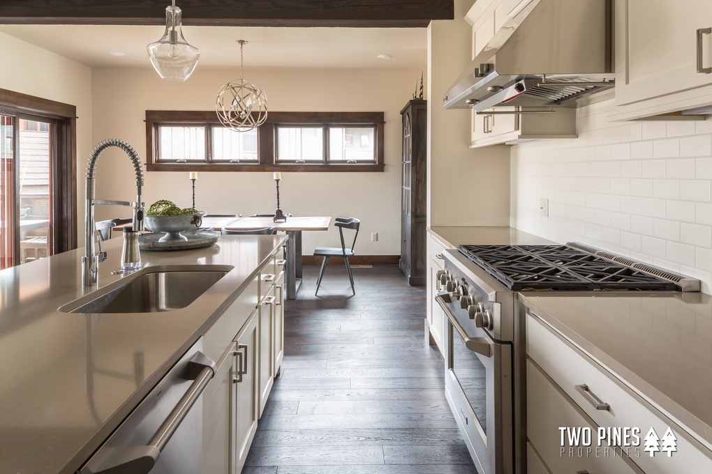 Kitchen with Stainless Steel Appliances