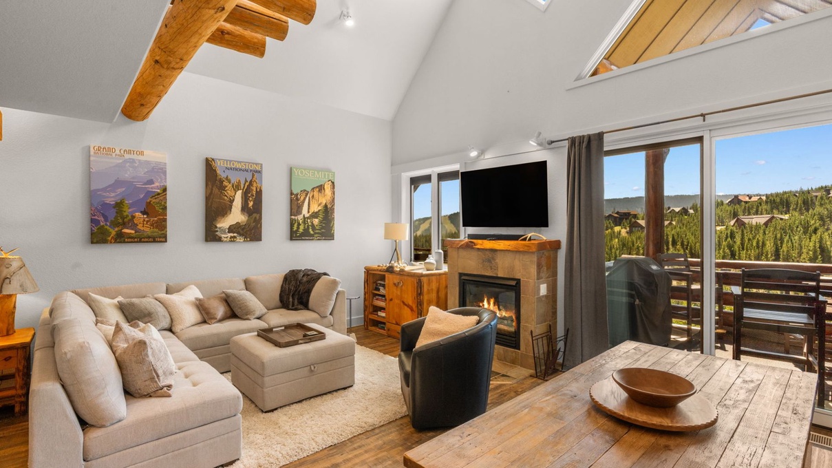 Living Room With a View