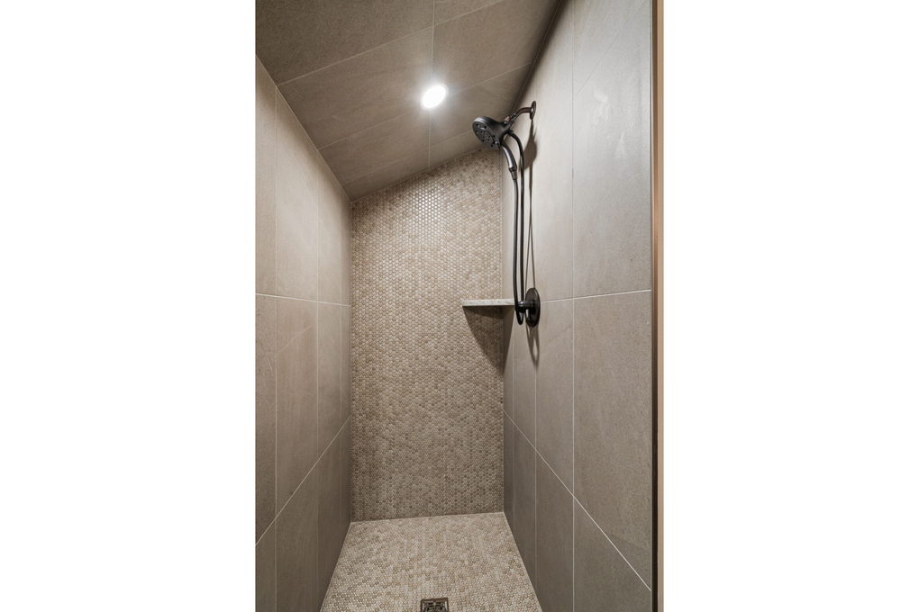 Third Floor's Full Bath w. Walk-in Shower (located in the den)