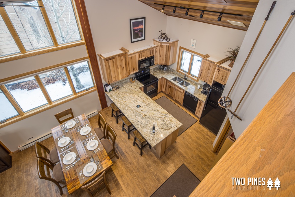 High Ceilings and Open Concept Living Space