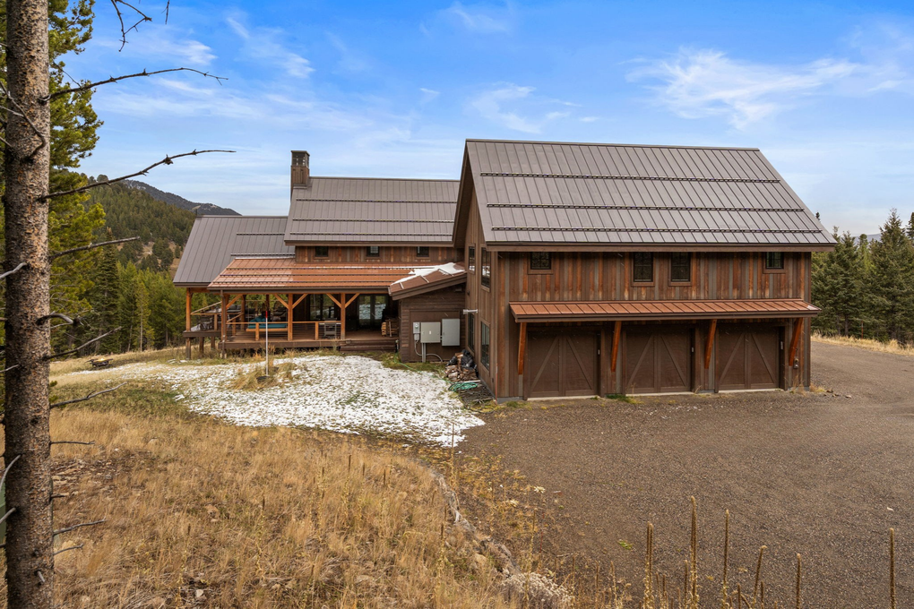 Side Exterior with Three Car Garage