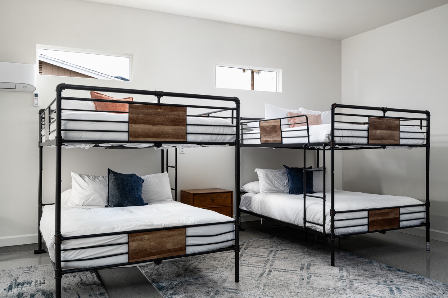 Bedroom 5 (Lower Level) - 2 sets of bunk beds