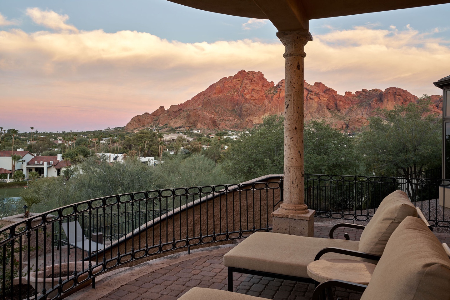 Plenty of lounge spaces to take in the views