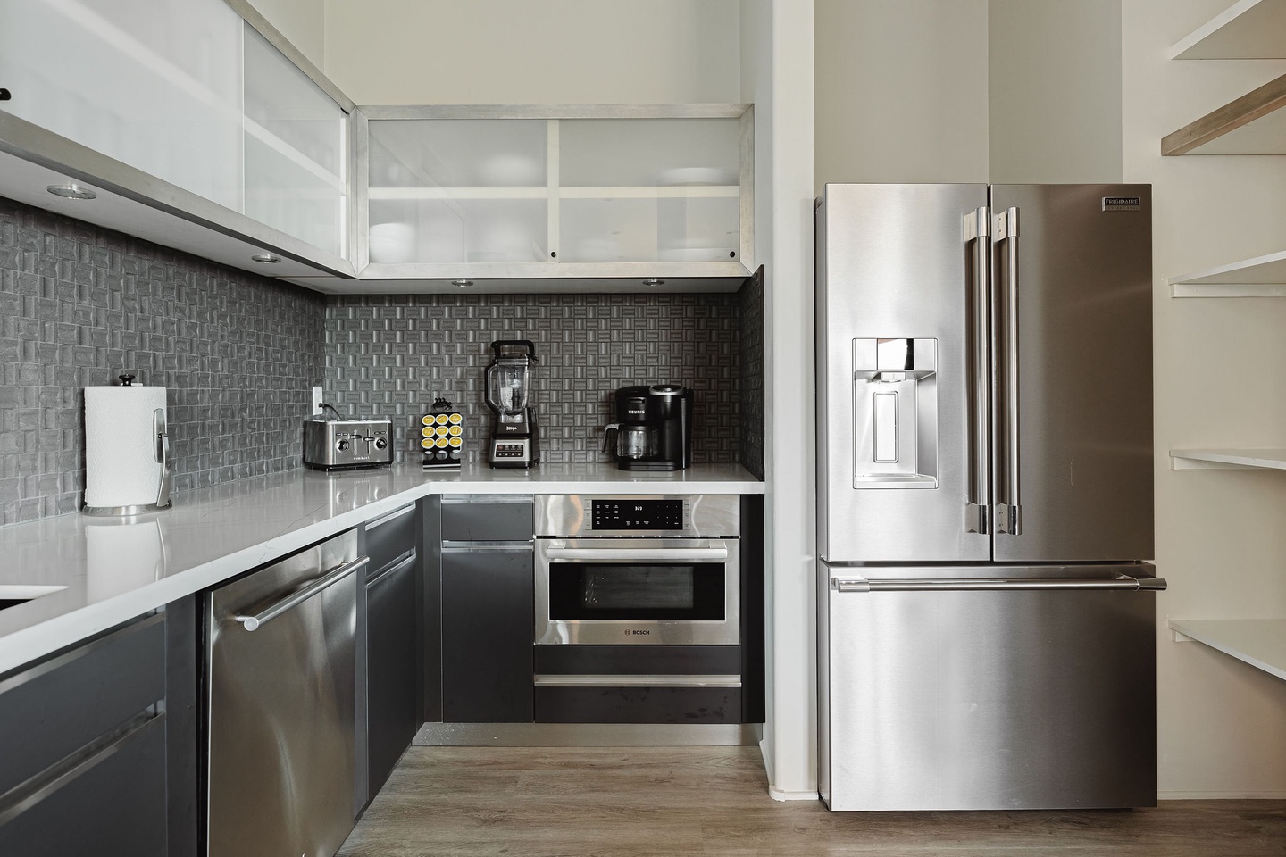 Fully stocked kitchen fit for a chef