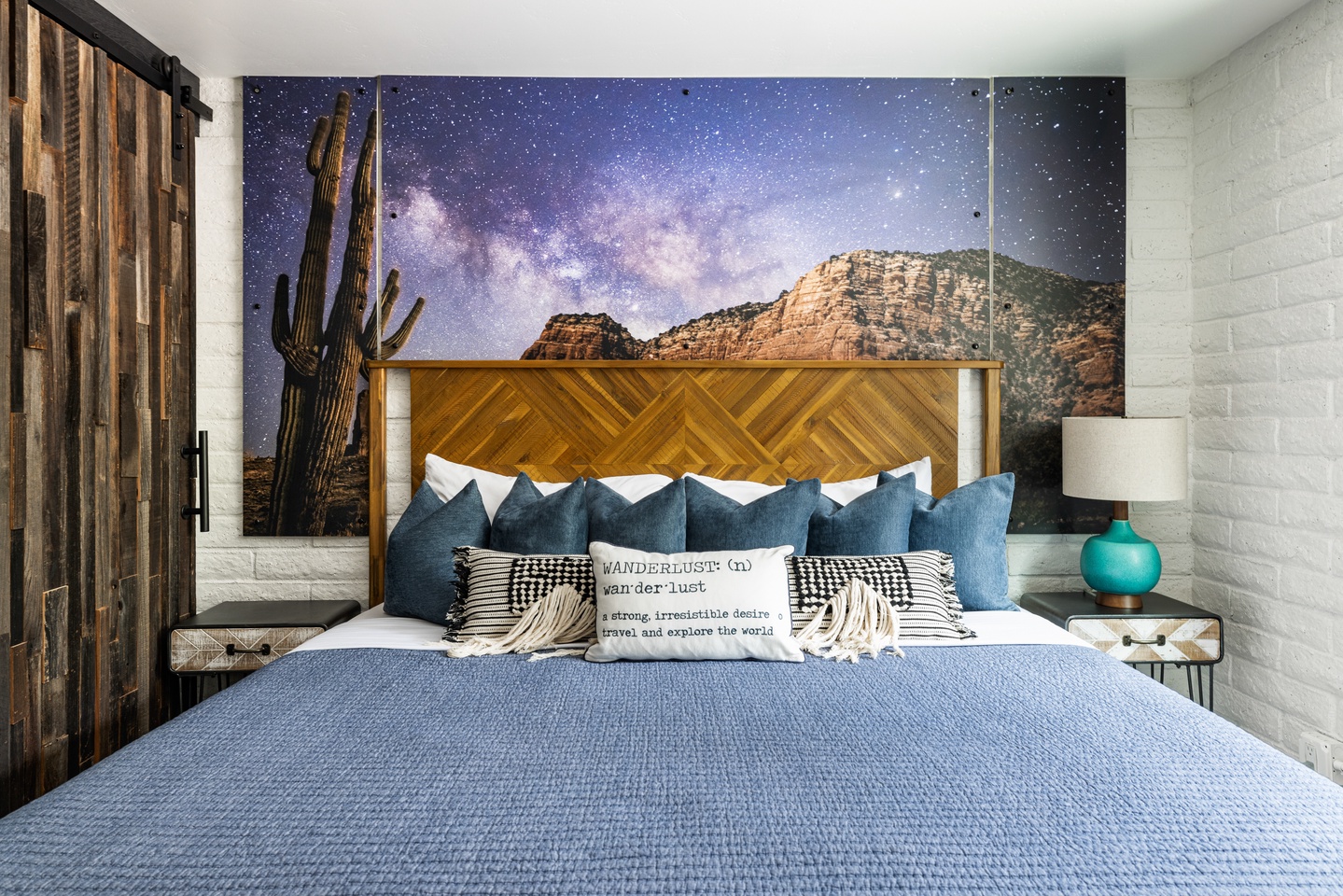 King bed
