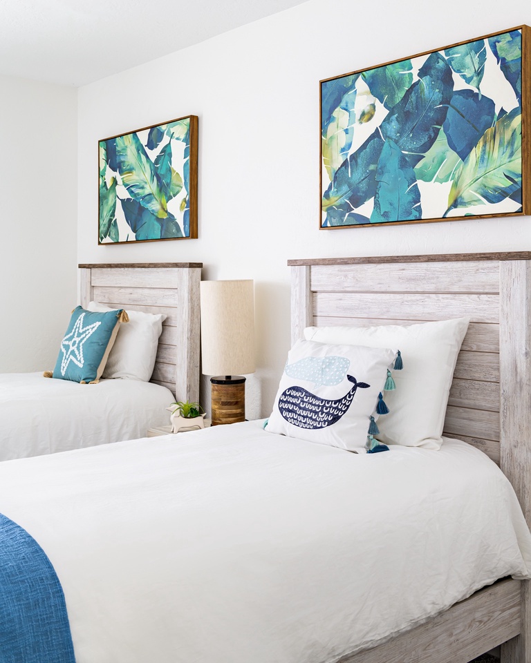 All linens are professionally laundered in between each guest