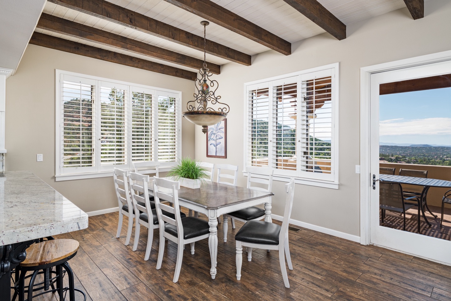 Dining room space