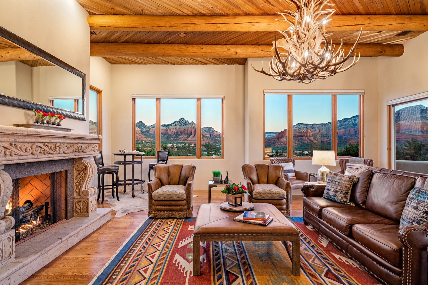 Picture perfect views from each window - Mingus Mountain