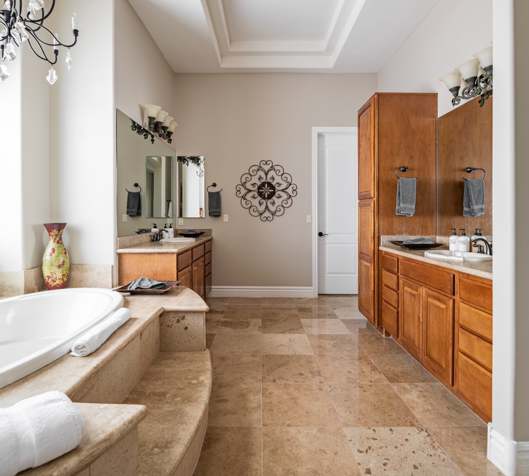 Master bathroom