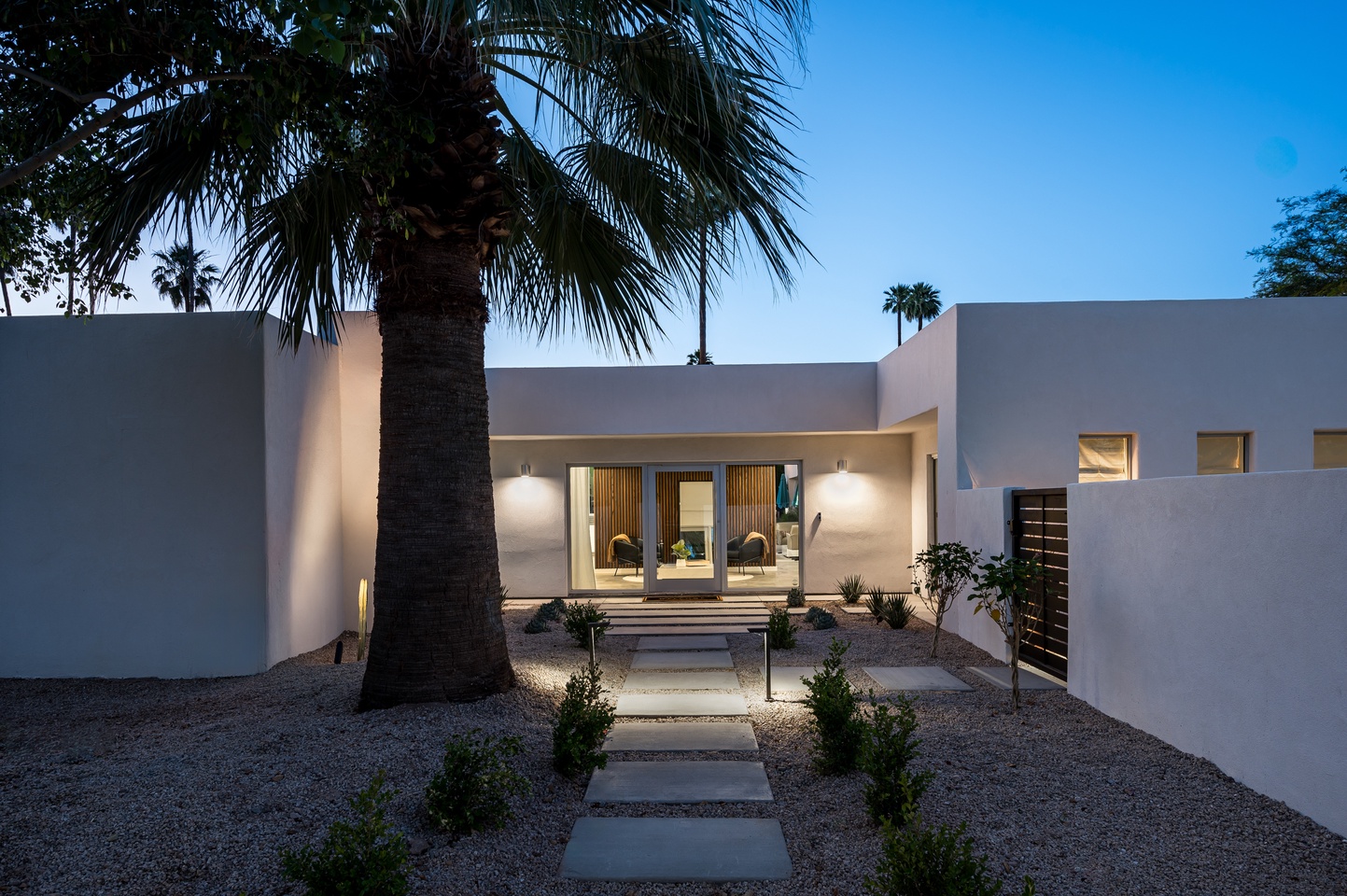 Courtyard entry