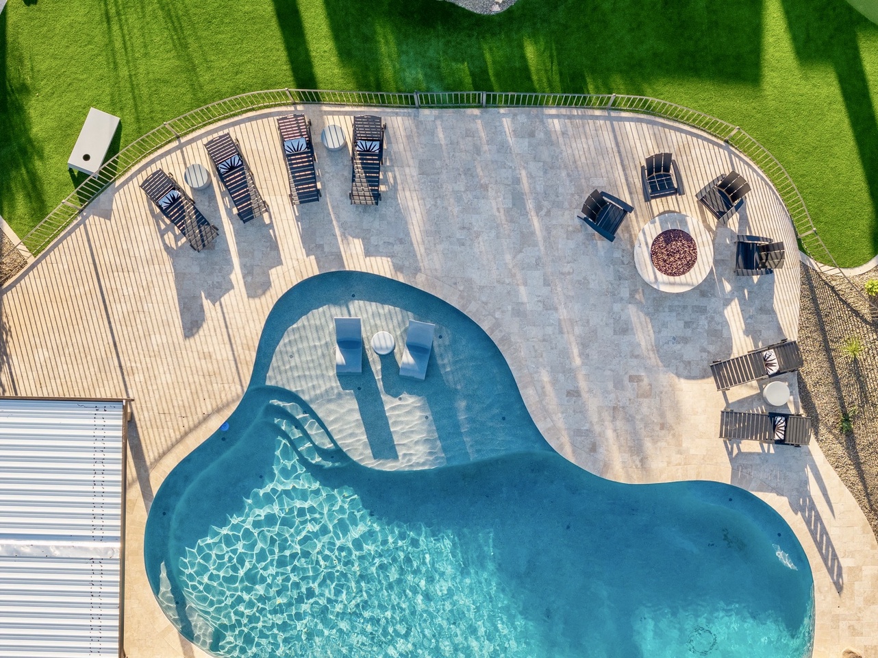 Brand new pool ready for your enjoyment