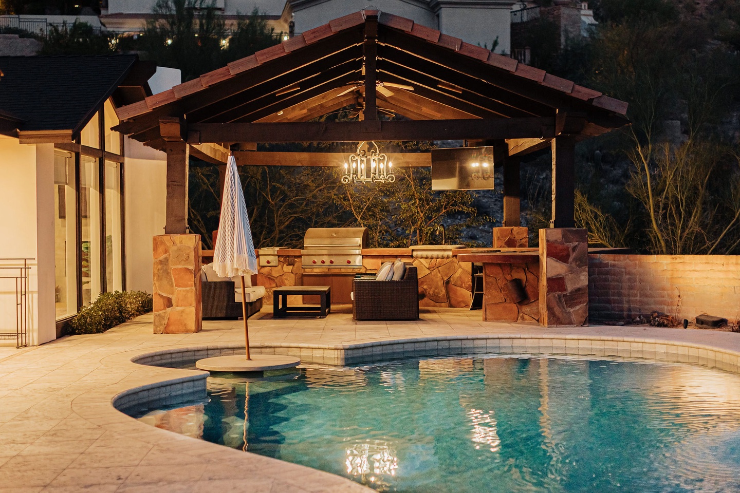 Incredible outdoors space
