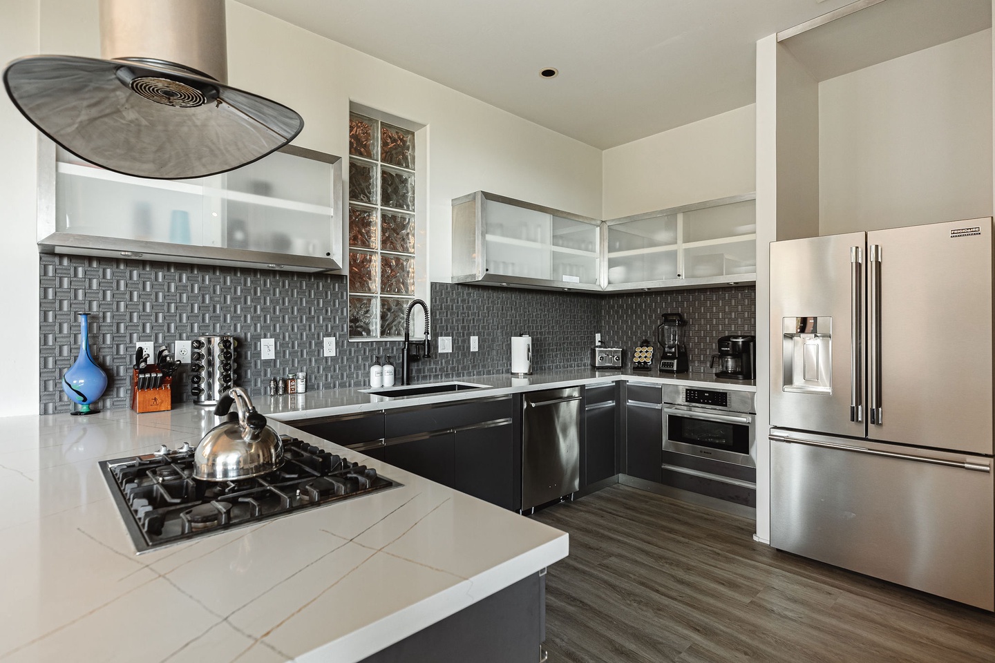Upscale newly remodeled kitchen